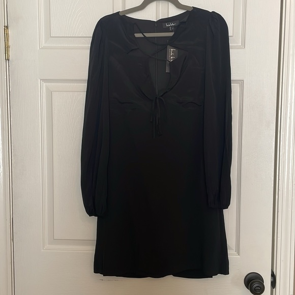 Nicole Miller Cut Out Sheath Dress- Size Small - Picture 3 of 5